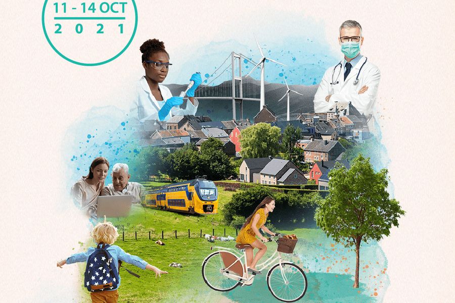 11-14 października, 19. Europejski Tydzień Regionów i Miast - fragment plakatu