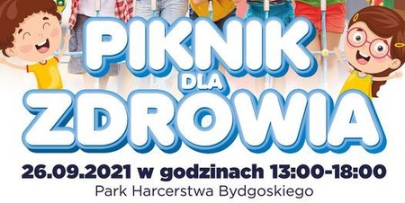 Baner informujący o pikniku