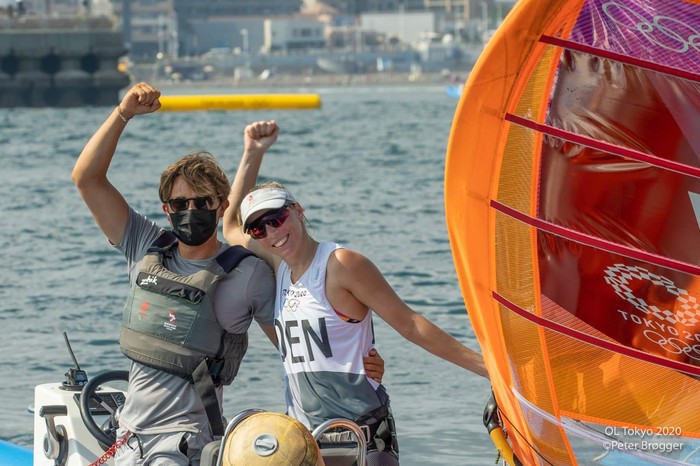 Maciej Kluszczyński i  Laerke Buhl-Hansen, fot. fot. media społecznościowe zawodnika
