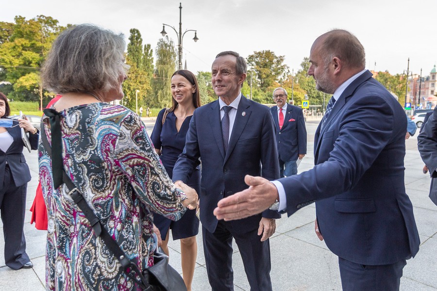 Inauguracja Kongresu Towarzystwa Chirurgów Polskich w Toruniu, fot. Szymon Zdzieblo/tarantoga.pl dla UMWKP