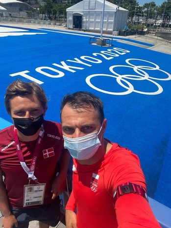 Maciej Kluszczyński i Łukasz Przybytek, fot. media społecznościowe zawodnika