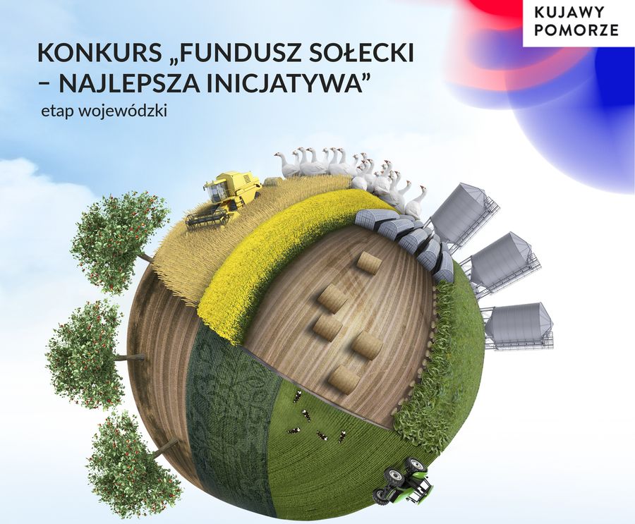 Plakat informujący o konkursie