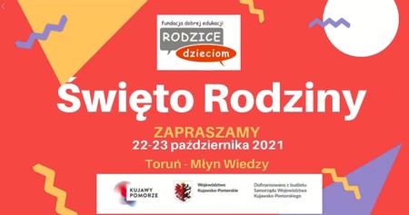 Plakat - „Święto Rodziny” - wspieramy kompetencje rodzicielskie