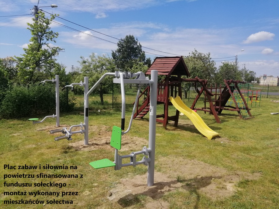 Plac zabaw i siłownia na powietrzu, fot. Arkadiusz Jąkalski