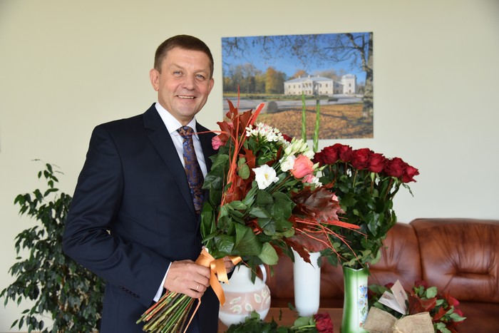 Mer Zdzisław Palewicz, fot. serwis inf. Samorządu Rejonu Solecznickiego