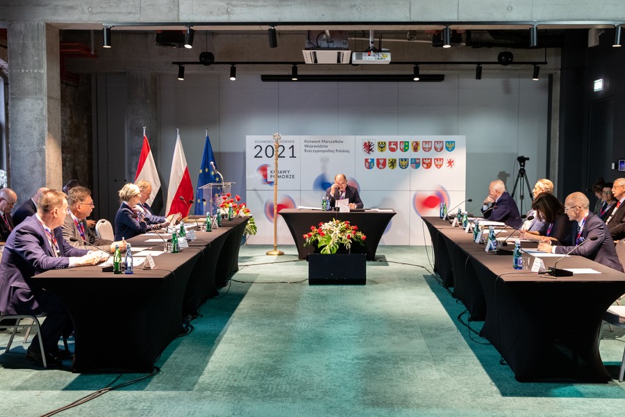 Konwent Marszałków Województw w Żninie, fot. Andrzej Goiński/UMWKP