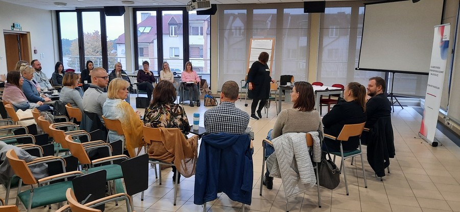 Szkolenie pn. „Kontrakt socjalny”, Fot. Biuro Wsparcia Rodziny i Przeciwdziałania Przemocy