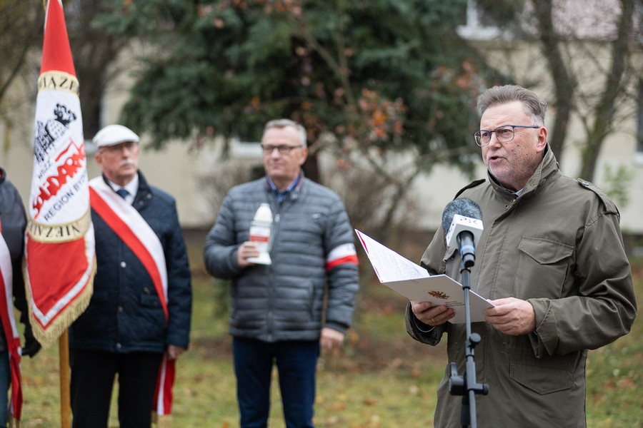39. rocznica utworzenia Wojskowych Obozów Internowania, fot. Filip Kowalkowski dla UMWKP