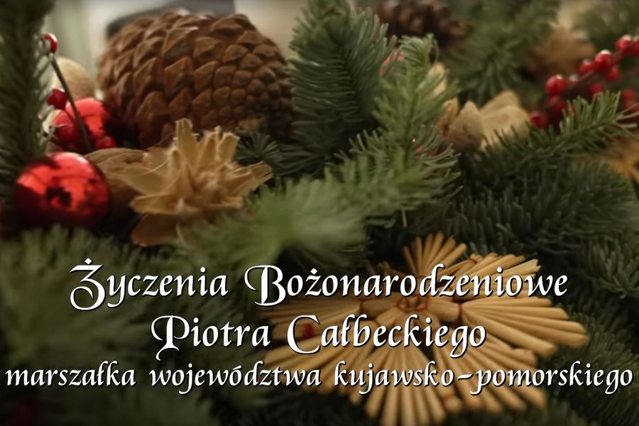 Kadr z życzeń wideo zamieszczonych w tekście