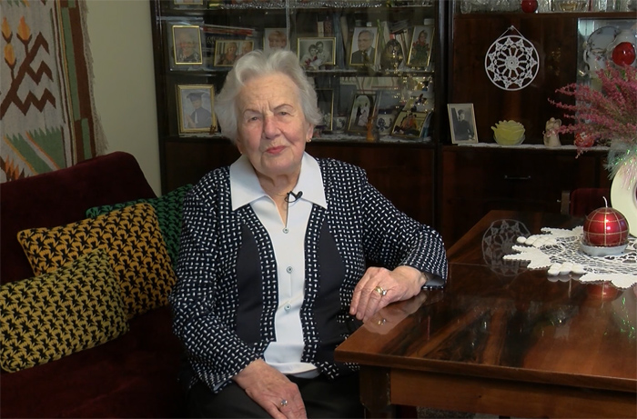 Adela Kulczyńska-Pietraszek, kadr ze spotu, TVK dla UMWKP