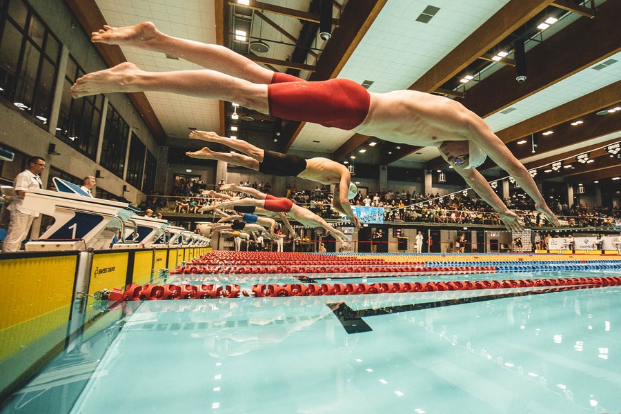 Zimowe Mistrzostwa Polski Seniorów, Młodzieżowców i Juniorów 17-18 lat w pływaniu, Bydgoszcz, fot. Filip Kowalkowski dla UMWKP