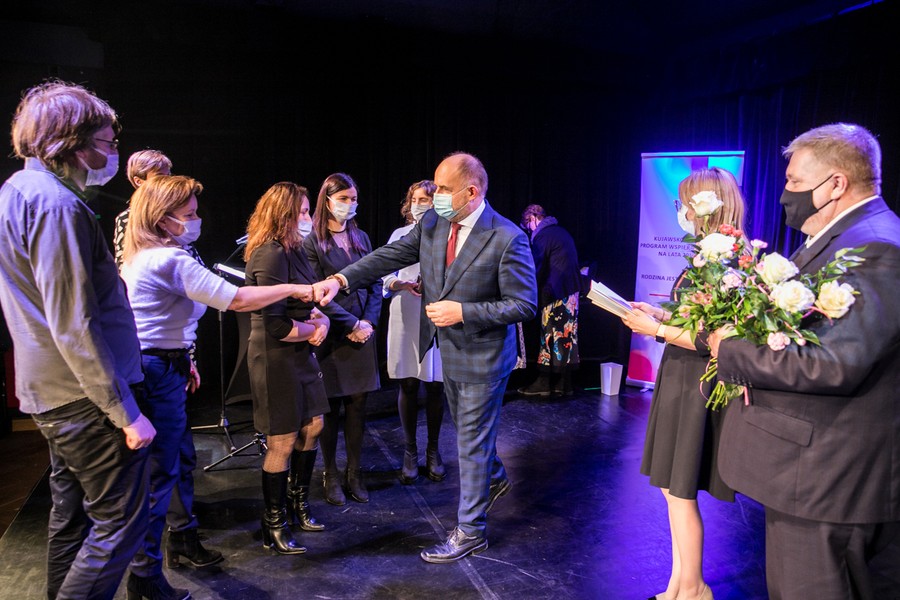 Wręczenie nagród laureatom konkursu Stalowy Anioł, fot. Andrzej Goiński/UMWKP