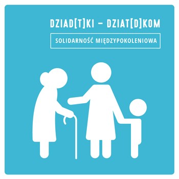 Grafika - Dziadkowie w rodzinie