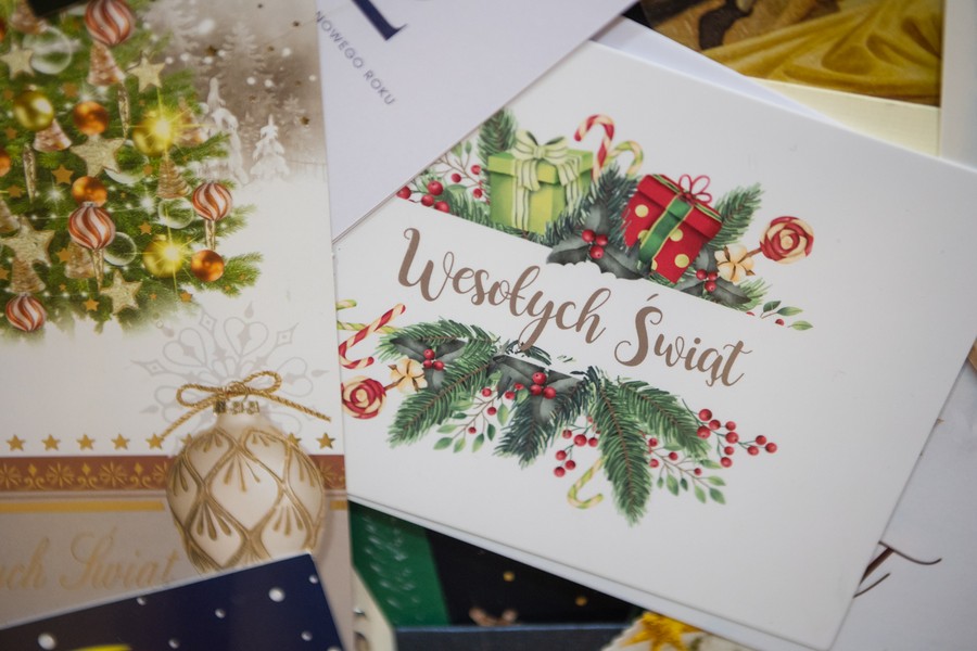 Kartki świąteczne, fot. Mikołaj Kuras dla UMWKP