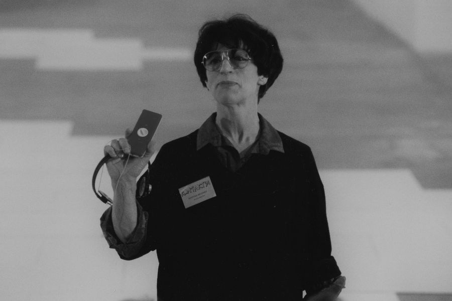 Krystyna Meissner, 1994 r., fot. Wojtek Szabelski
