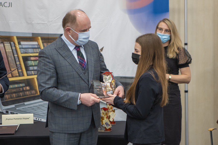 Spotkanie z prymusami Pomorza i Kujaw, fot. Mikołaj Kuras dla UMWKP