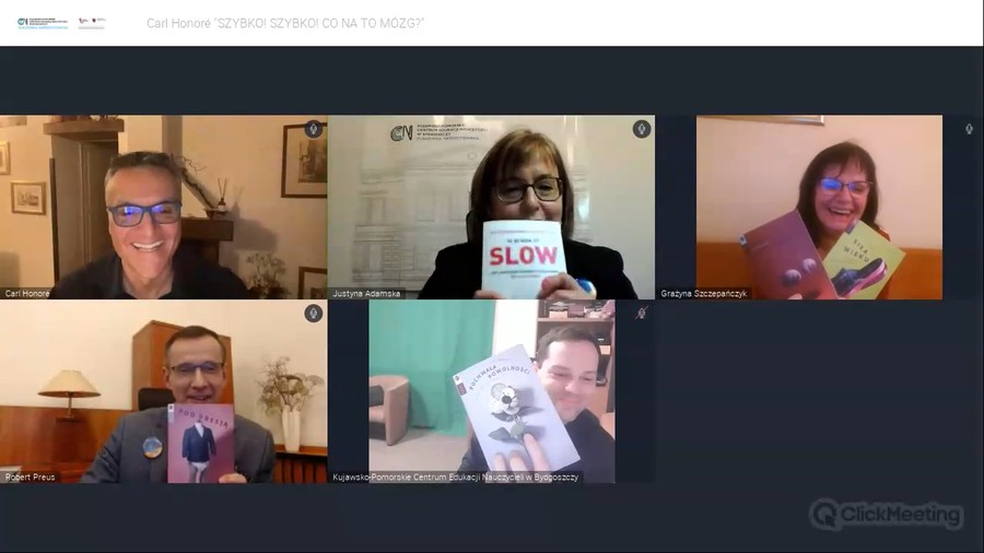 Spotkanie z Carlem Honoré