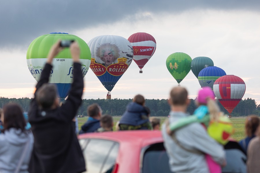 Piknik balonowy, fot. Mikołaj Kuras dla UMWKP