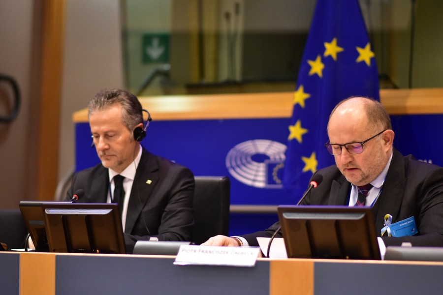 Spotkanie sygnatariuszy Deklaracji Weneckiej, Bruksela 30 marca 2022, fot. Mieszko Matusiak/UMWKP