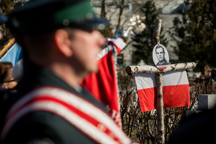 Uroczystości Narodowego Dnia Pamięci Żołnierzy Wyklętych w Bydgoszczy, fot. Tomasz Czachorowski dla UMWKP