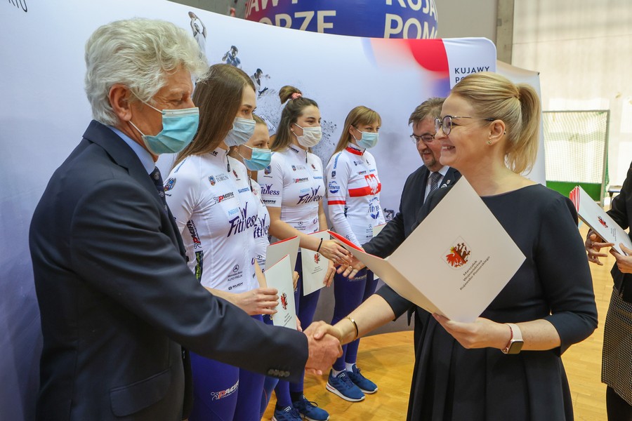 Rozdanie nagród sportowcom, fot. Mikołaj Kuras dla UMWKP
