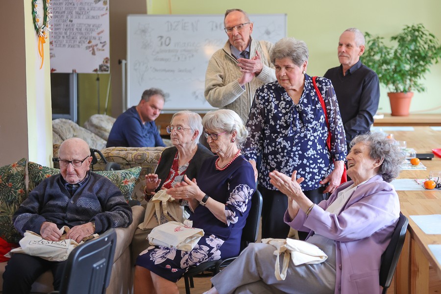 Otwarcie dziennego domu pobytu w Inowrocławiu, fot. Mikołaj Kuras dla UMWKP