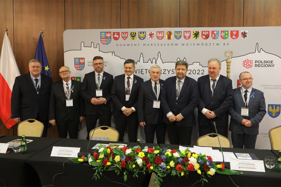 Posiedzenie Konwentu Marszałków, Kielce, 7 kwietnia 2022, fot. UMWŚ