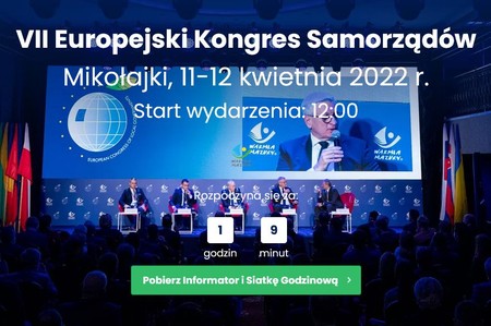 VII Europejski Kongres Samorządów, strona główna wydarzenia