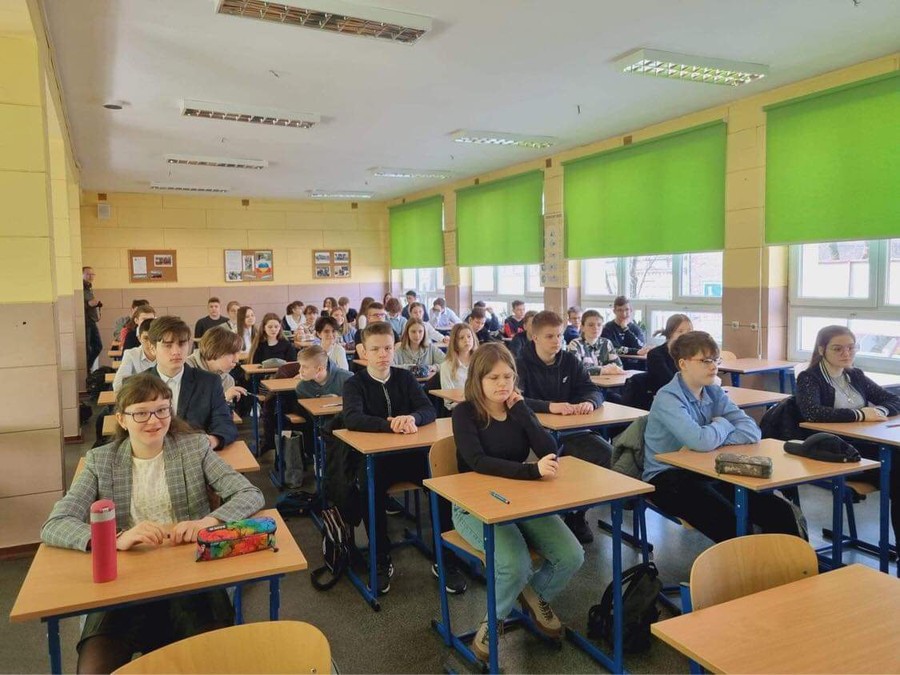 Uczestnicy Konkursu geograficznego, fot. KPCEN Bydgoszcz