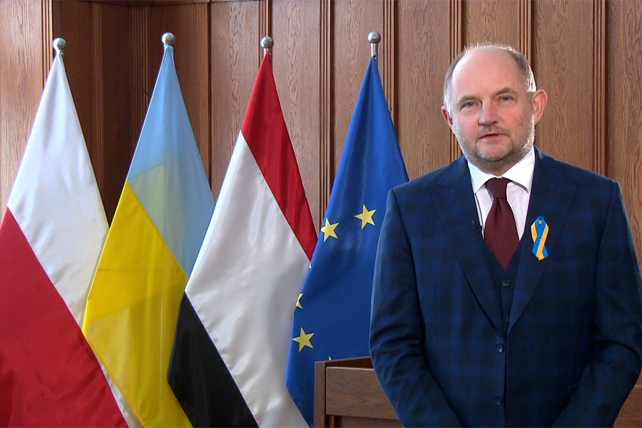 Życzenia Marszałka Piotra Całbeckiego na Wielkanoc 2022