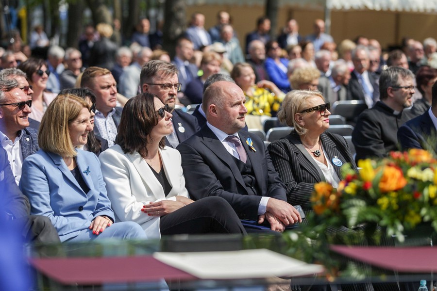 Uroczystość zakończenia budowy Wojewódzkiego Szpitala Zespolonego w Toruniu, fot. Szymon Zdziebło/tarantoga.pl dla UMWKP