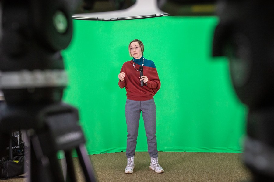 Zajęcia w Kujawsko-Pomorskiej Szkole Internetowej, fot. Szymon Zdziebło/tarantoga.pl dla UMWKP