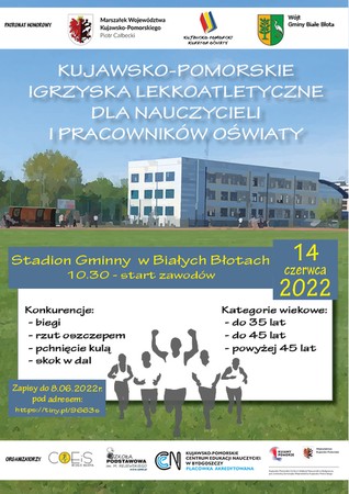 Plakat - Igrzyska lekkoatletyczne dla nauczycieli