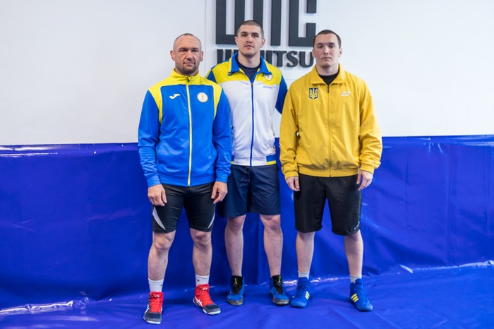 Wiktor Antypenko, Stanisławem Czerepowskim i Roman Jashchenkoot, fot. Andrzej Goiński/UMWKP