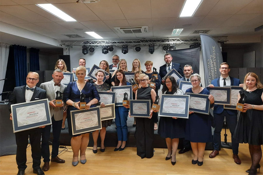 Kryształy PR-u, fot. Magdalena Krzyżanowska / Urząd Gminy Obrowo