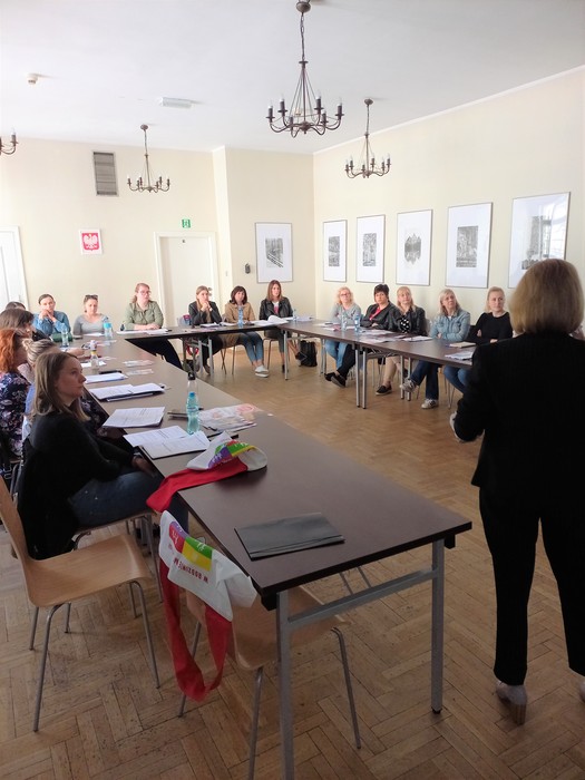 Szkolenie „Procedura odebrania dziecka”, Bydgoszcz, 23.05.2022r., fot. Departament Spraw Społecznych i Zdrowia