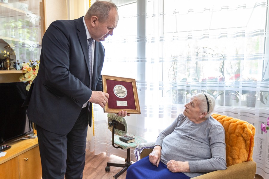 Janina Szotowicz, fot. Szymon Zdziebło/tarantoga.pl dla UMWKP