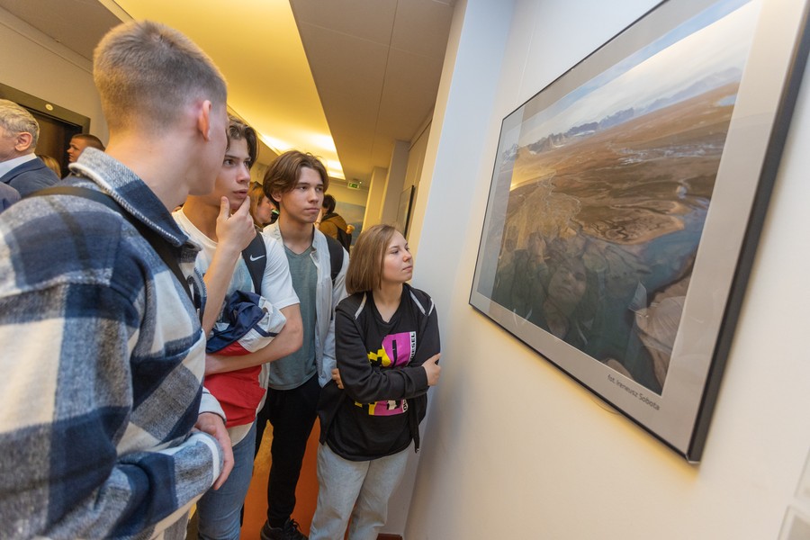 Stacja polarna UMK na Spitsbergenie – otwarcie wystawy fotografii w Urzędzie Marszałkowskim, fot. Mikołaj Kuras dla UMWKP