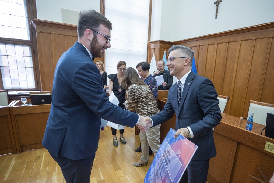 Konkurs wiedzy o samorządzie terytorialnym, fot. Mikołaj Kuras dla UMWKP