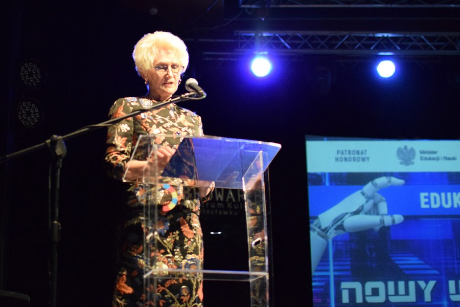 Na zdjęciu Grażyna Troszyńska, dyrektor KPCEN we Włocławku. Fot. KPCEN we Włocławku