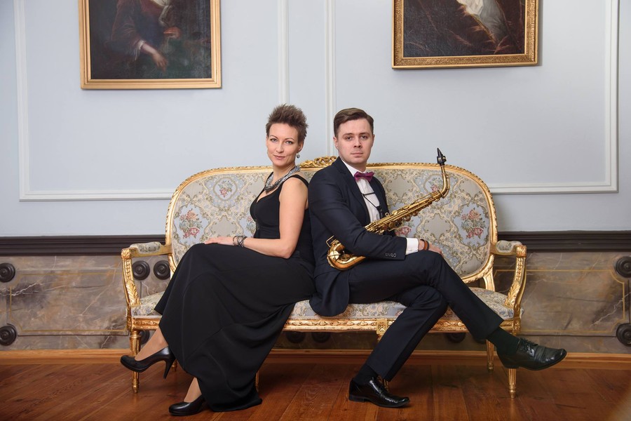 Na zdjęciu Duet Koncepcja - Justyna Jażdżyk i Michał Maślak, fot. Ośrodek Chopinowski w Szafarni