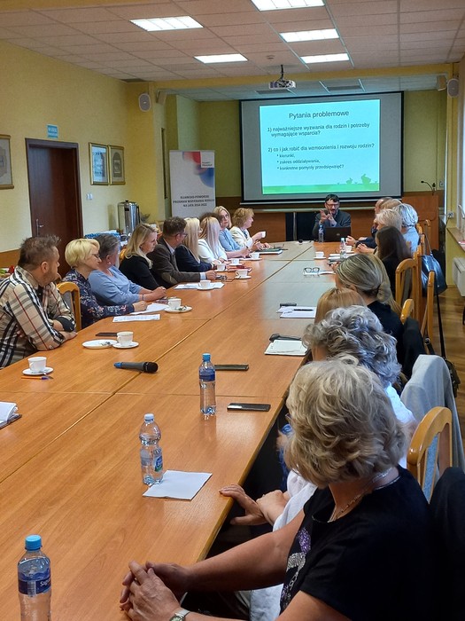 „Debata ws. Kujawsko-Pomorskiego Programu Wspierania Rodziny”, 14.06.2022 r. Włocławek, fot. Departament Spraw Społecznych i Zdrowia