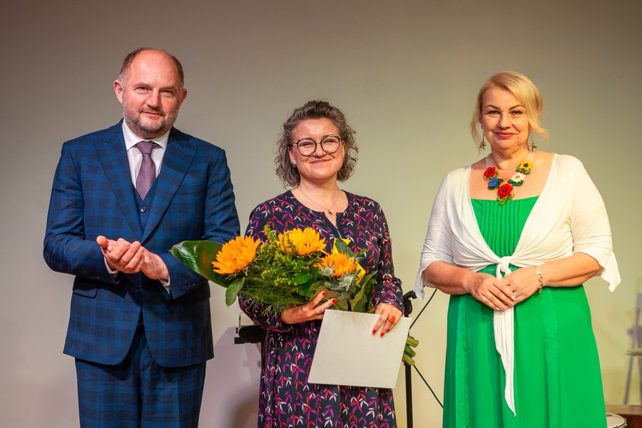 Wręczenie nagród z okazji Dnia Muzeów, fot. Szymon Zdziebło/tarantoga.pl dla UMWKP