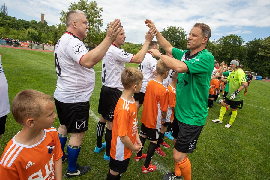 Nadanie imienia Grzegorza Mielcarskiego stadionowi w Chełmnie, fot. Mikołaj Kuras dla UMWKP