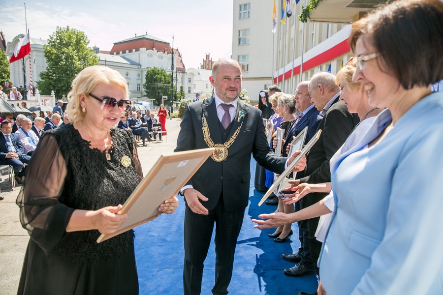Uroczysta sesja sejmiku województwa, fot. Andrzej Goiński/UMWKP