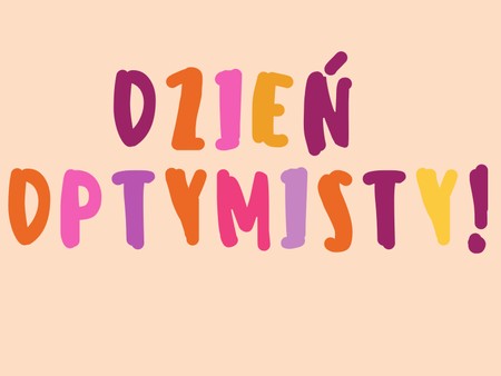 Grafika - Dzień Optymisty