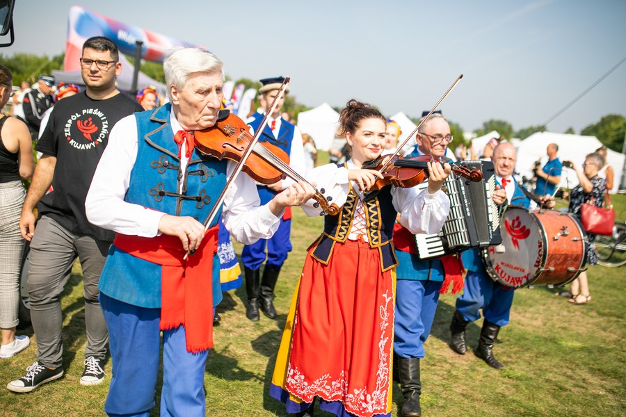 Dożynki wojewódzkie 2022. Kruszyn. fot. Andrzej Goiński UMWKP