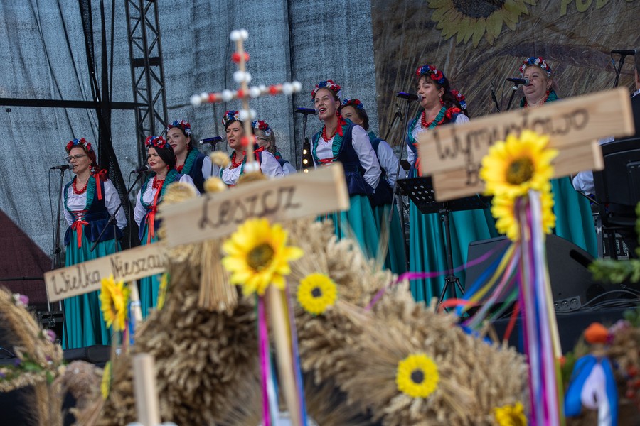 Powiatowo - gminne dożynki zorganizowane przez Powiat Toruński i Gminę Łubianka, fot. Mikołaj Kuras dla UMWKP