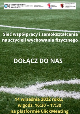 Plakat - Sieć współpracy i samokształcenia dla nauczycieli wychowania fizycznego
