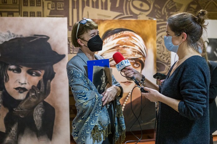 Inauguracja Roku Poli Negri, Urząd Marszałkowski w Toruniu, 7 lutego 2022, fot. Andrzej Goiński/UMWKP